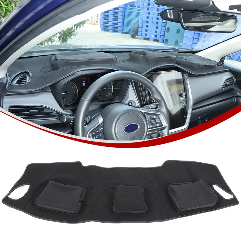 

For Subaru Crosstrek 2024-2025 Automotive Dashboard Organiser Pad Oxford Cloth Automotive Interior Storage Accessories