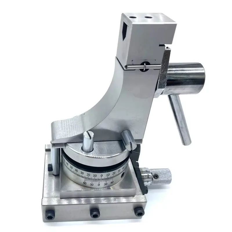 High-precision angle grinding wheel dresser with inclined vertical straight rod perspective correction forming machine