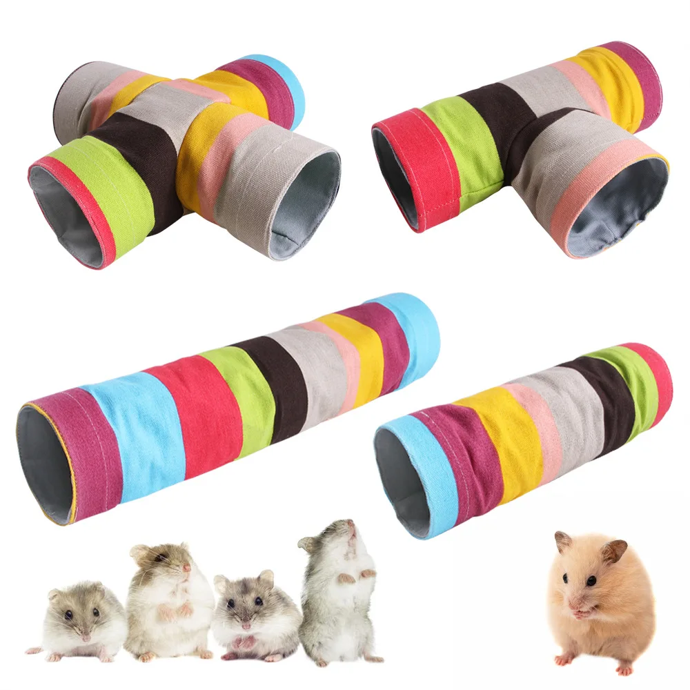 Small Pets Entertaining -quality Playful Popular Interactive On Sale Tunnel Toy For Small Animals Colorful Durable