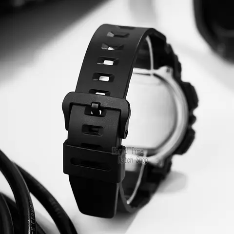 Casio herrklocka med stor urtavla, digital, 10 års batteritid, 100 m vattentät, återanvändbar sportklocka, WS-1500H-1A 6 best sales Casio Edifice-replika - №2