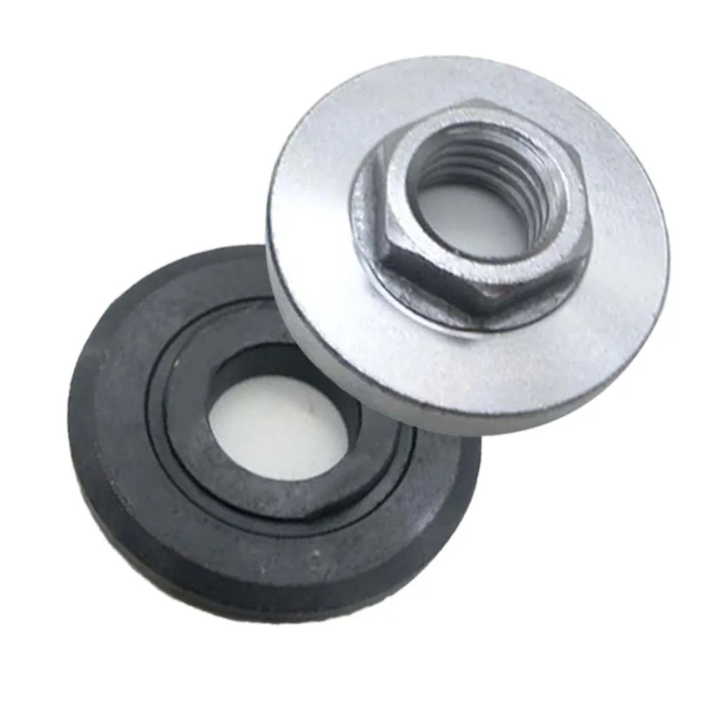 5/8-11 Thread Replacement Angle Grinder Metal Pressure Plate Inner Outer Flange Nut Set Tools Power Tool Accessories