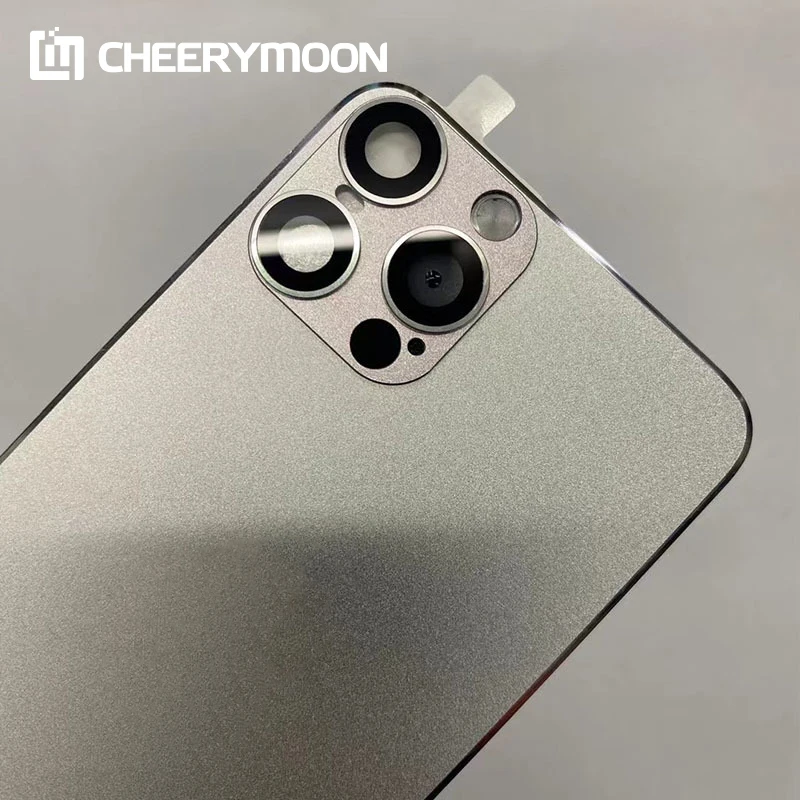 Colorful Metal Protector For iPhone XR X XS MAX Seconds Change to iPhone13 13 PRO MAX Back Film Cover Camera Len Sticker