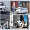 AFYEEV 3.6KW 16A タイプ2 EV充電器 タイプ1 GB/T EVSE充電 3.5mケーブル EUプラグ WiFi Bluetooth APPリモートコントロール 単相 6