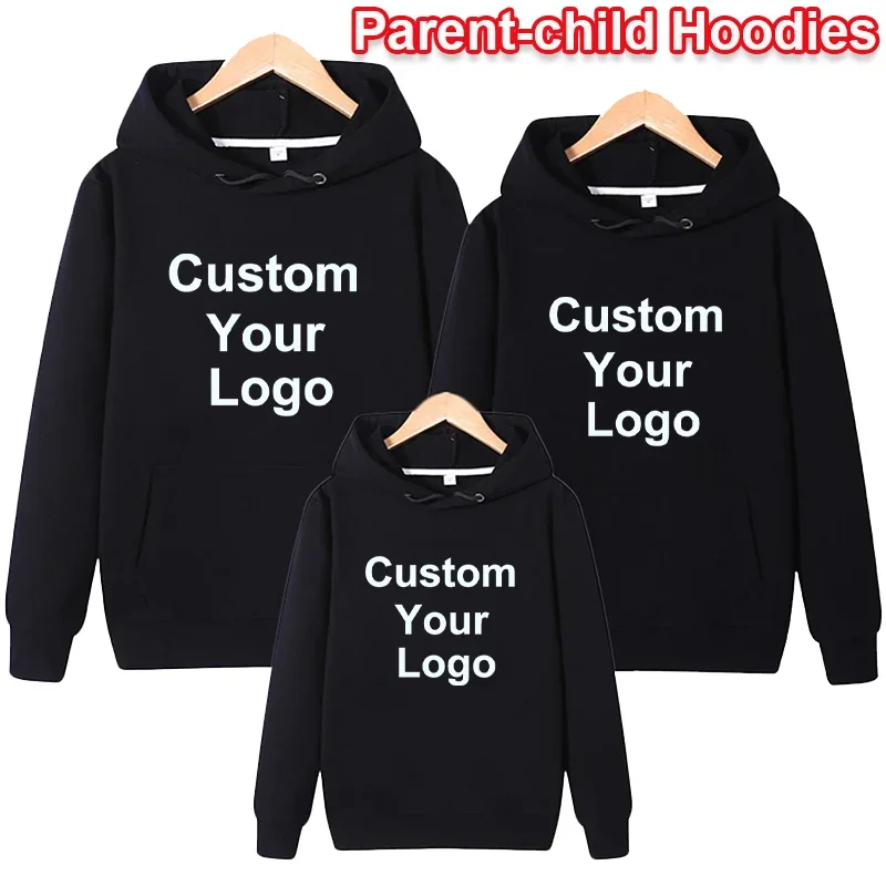 2024 Autumn Winter Child Hoodies Custom Your Logo Fashion Hoodies Print Sweatshirts Costom Logo Pullover Child Clothing