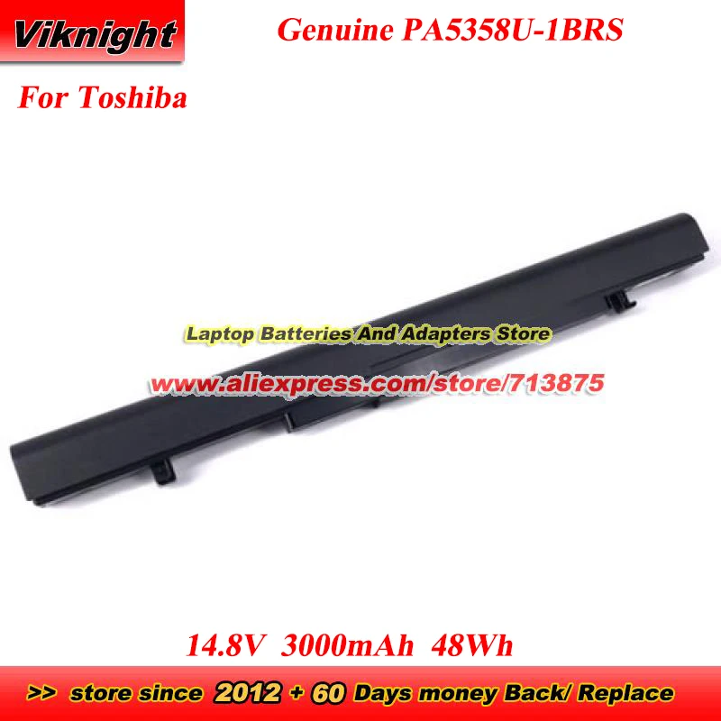 

Оригинальный аккумулятор PA5358U-1BRS PA5358U1BRS PA5212U-1BRS PABAS291 для Toshiba DYNABOOK X4 X5 X6 T6, аккумулятор для ноутбука 14,8 В 3000 мАч
