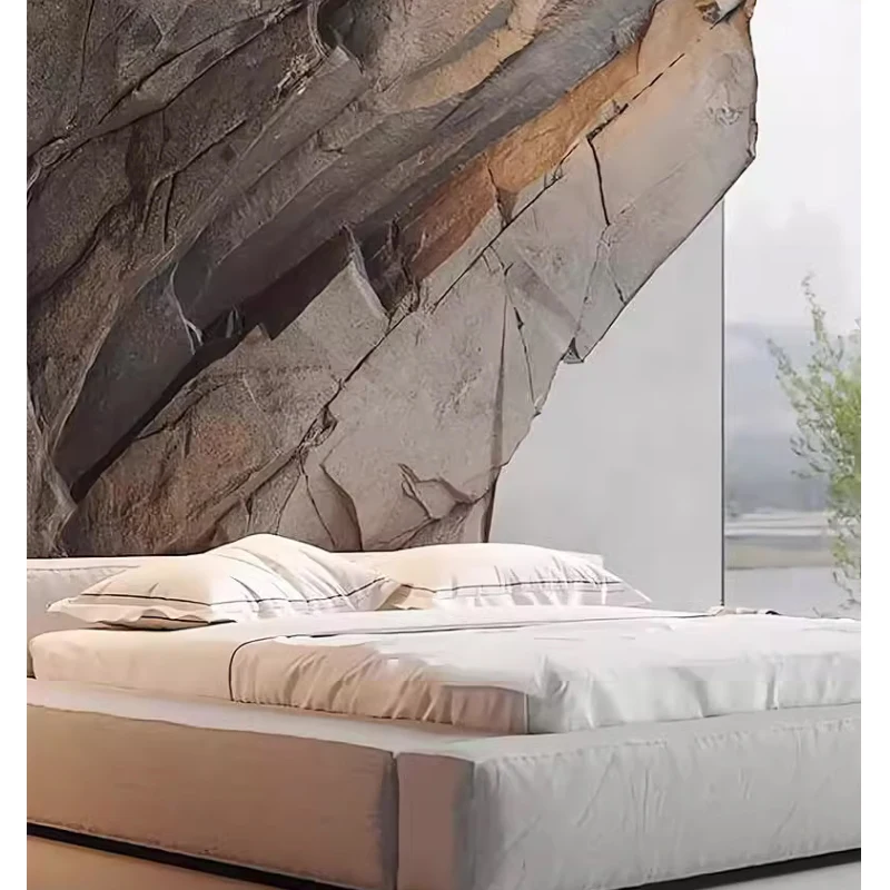 30X30CM Rock Mountain Rock PU Background Wall Art Stone Lightweight Material for Cutting Indoor Outdoor Use