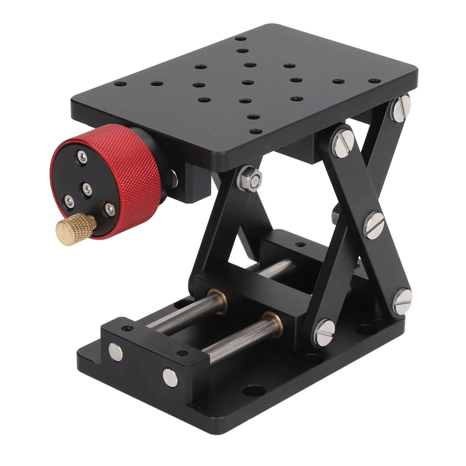 Manual Lift Platform Lifting High Aluminum Alloy Manual Laboratory Scissor Type Lifting Stand Measuring Tool Lift