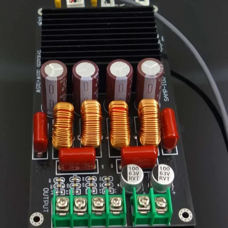 لوحة مضخم صوت ستيريو DLHiFi ، فئة D ، طاقة عالية ، مطورة ، TPA3255 ، SAMP-100 ، TPA3255 ، 2x300 واط ، 600 واط ، جديد