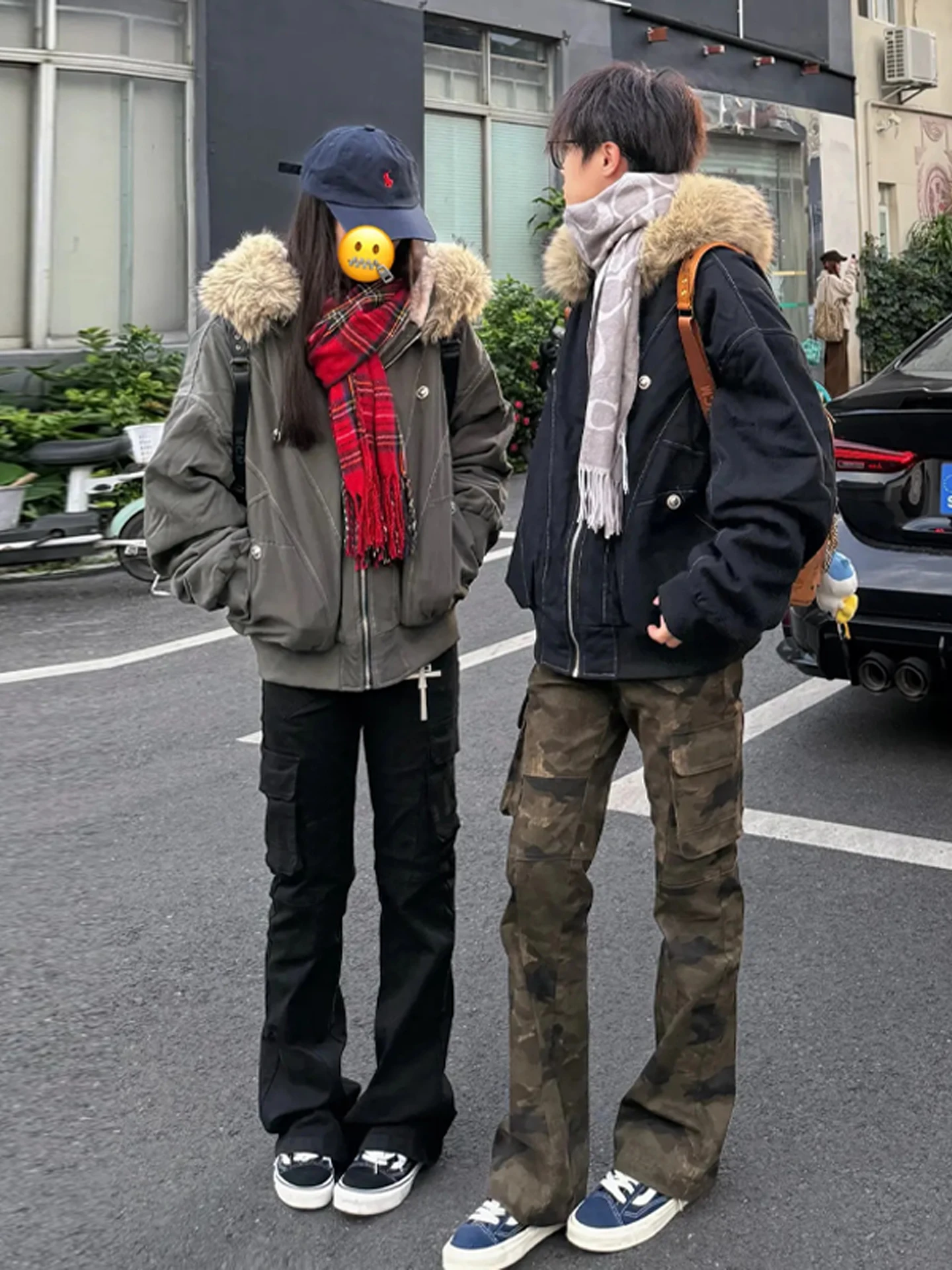 

Мужские брюки Thiened Fce на подкладке, прямые камуфляжные рабочие брюки High Street Sle, осень-зима, винтажные расклешенные брюки