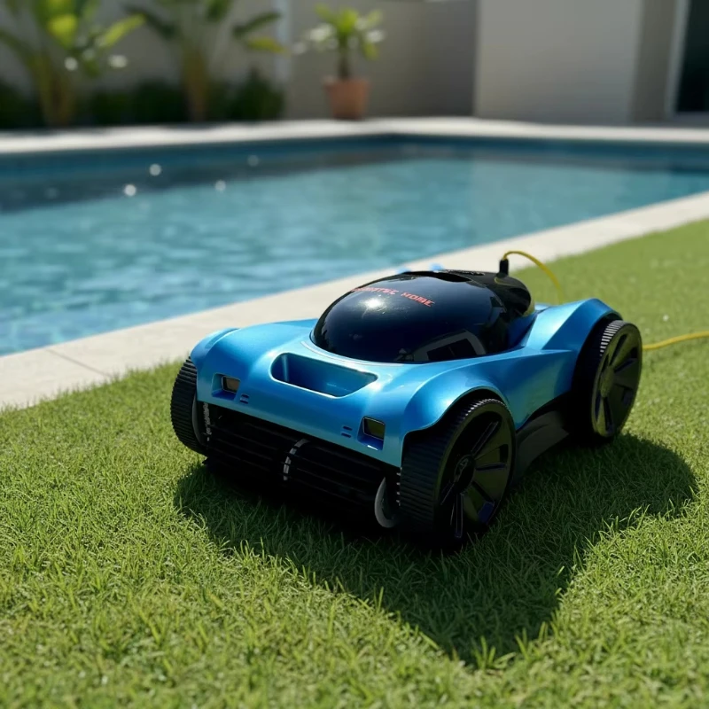 Electric automatic suction robot vacuum cleaner, swimming pool cleaner