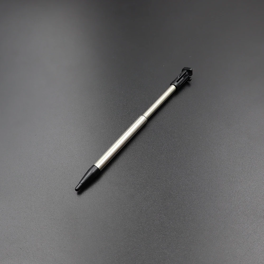 새로운 2DS XL/LL용 1개 금속 텔레스코픽 스타일러스 터치 펜 교체 수리 부품 터치 스크린