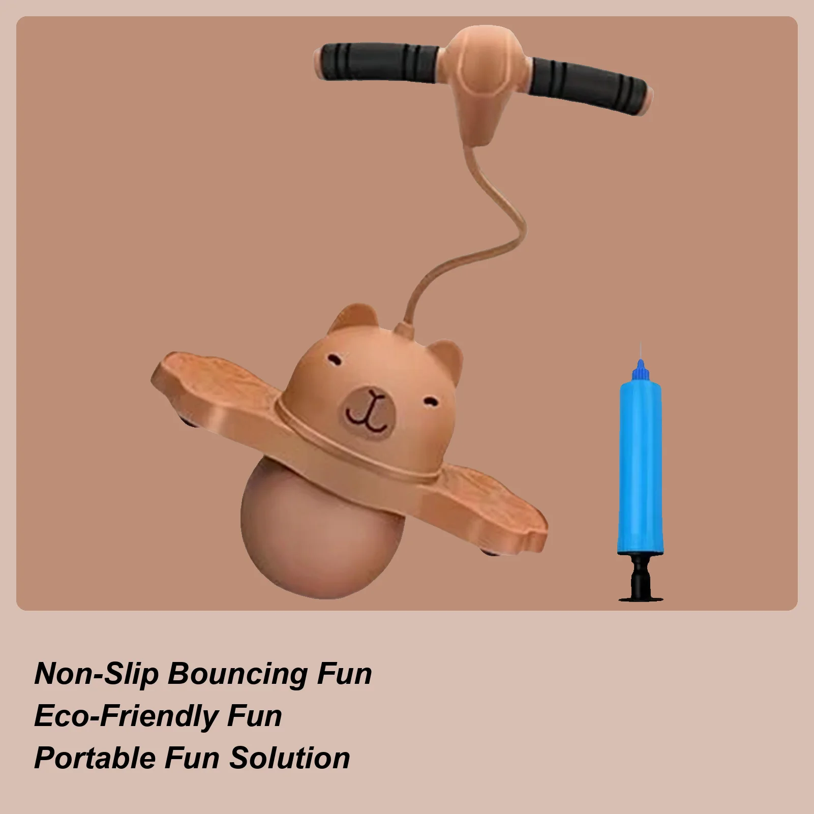 Springball für Kinder, aufblasbares interaktives Balance-Spielzeug, Hochsprungspielzeug, springender Ball für Jungen und Mädchen, Kindergarten, Grundschule