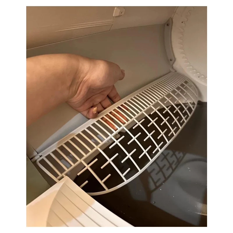 صندوق نفايات القط مرحاض أوتوماتيكي قابل للإزالة مرشح اللوحة الخلفية مرشح الشاشة شبكة رمل فعال لملحقات TONEPIE TI PRO TI+ #6