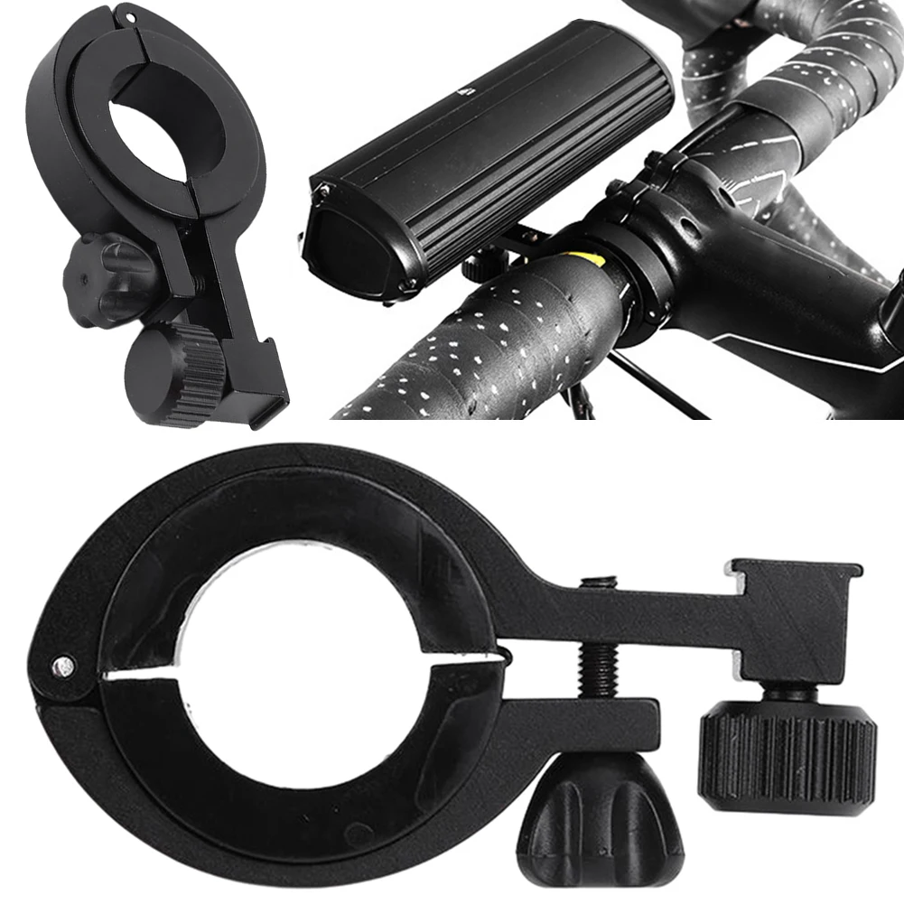 حامل ضوء دراجة خفيف من سبائك الألومنيوم ، قاعدة مصباح ركوب الدراجات ، حامل تثبيت مصباح الدراجة ، إكسسوارات دراجة محمولة #2