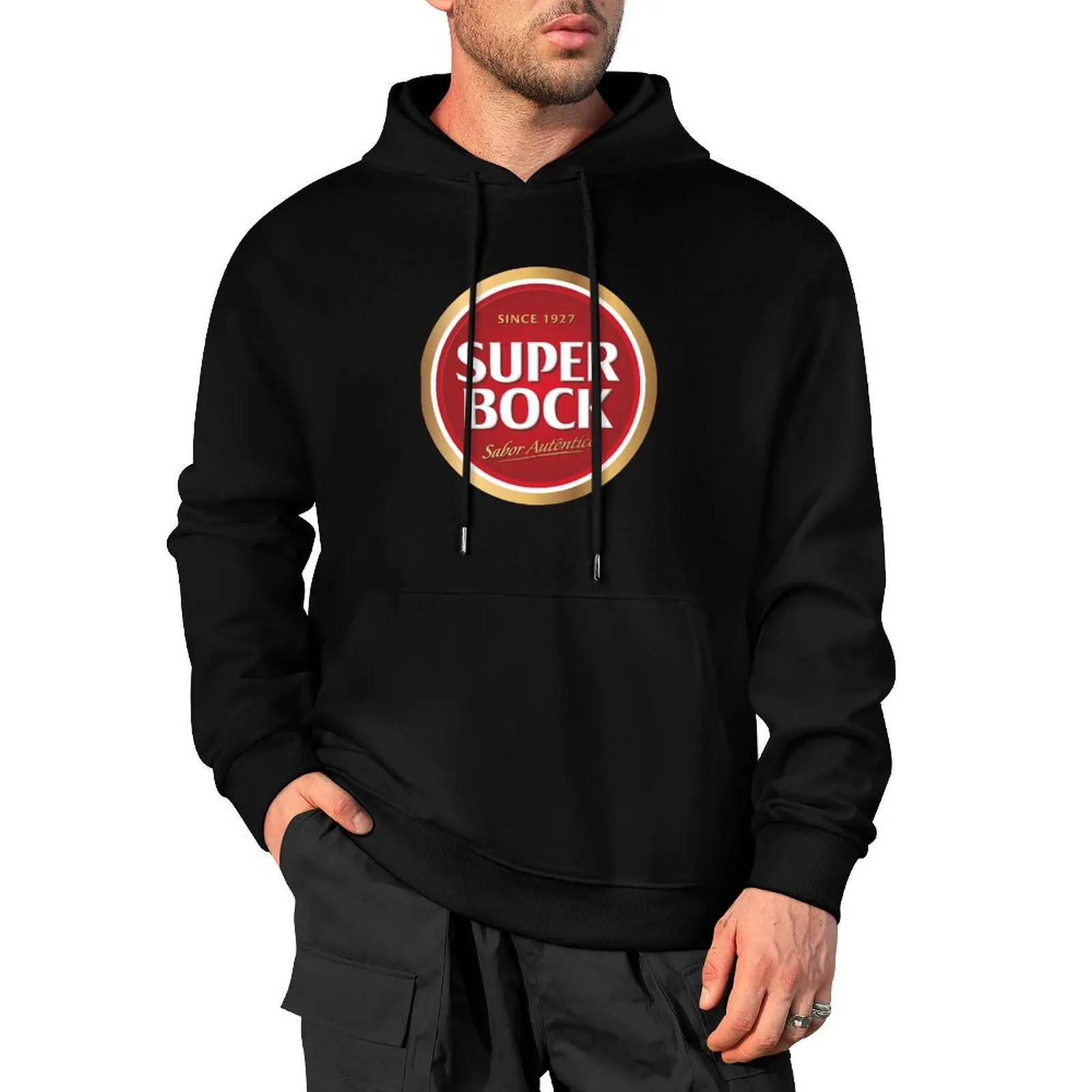 super bock since 1927 logo Pullover Hoodie men's sweat-shirt mens designer clothes japanese style men clothes autumn hoodie