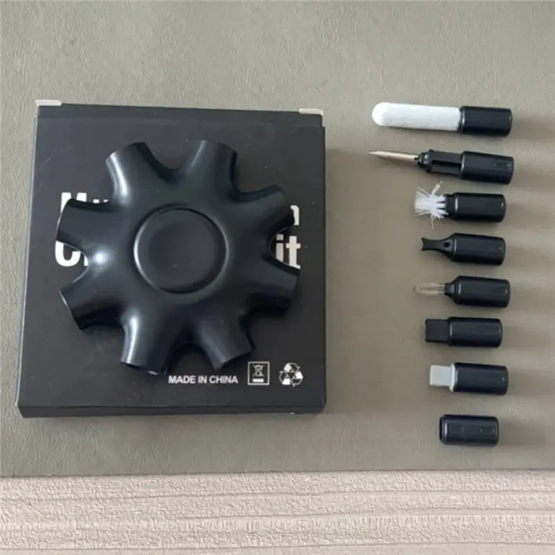 AS95 - Zestaw do czyszczenia telefonu, narzędzie do usuwania kurzu z portu ładowania telefonu, kabla ładującego, gniazda słuchawkowego - zestaw wielofunkcyjny