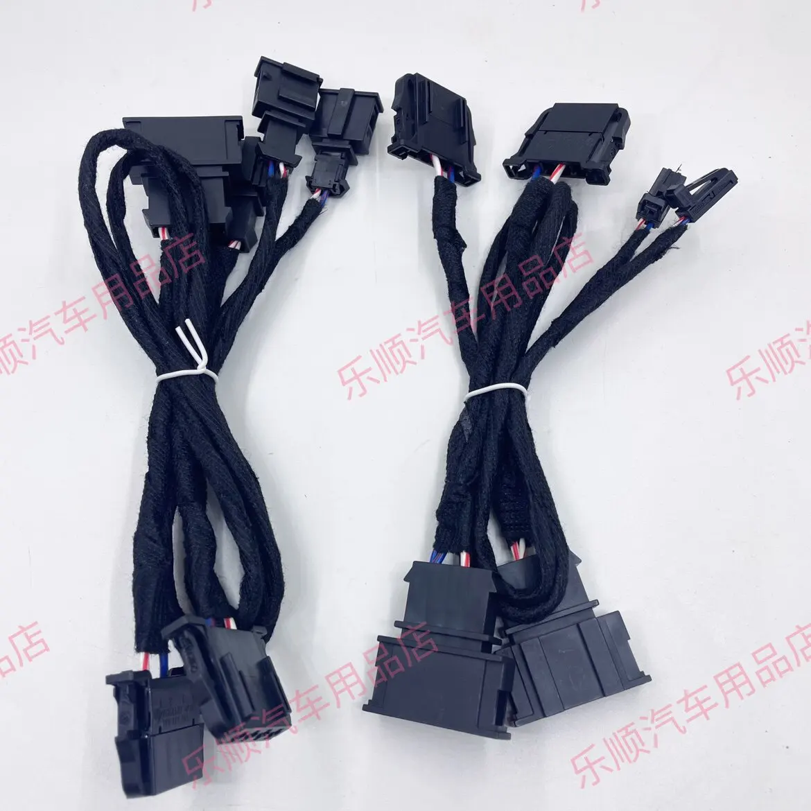 Suitable for Audi Q5E with BO mid-range and high pitched speakers, non-destructive wiring harness for front and rear doors