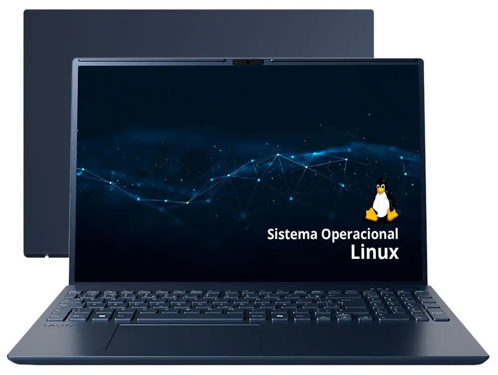 Notebook Vaio FE16 VJFE69F11X-B0711H AMD Ryzen 5 5625U 16GB RAM 512GB SSD 16" WUXGA Linux Debian 12 Widescreen 3344395