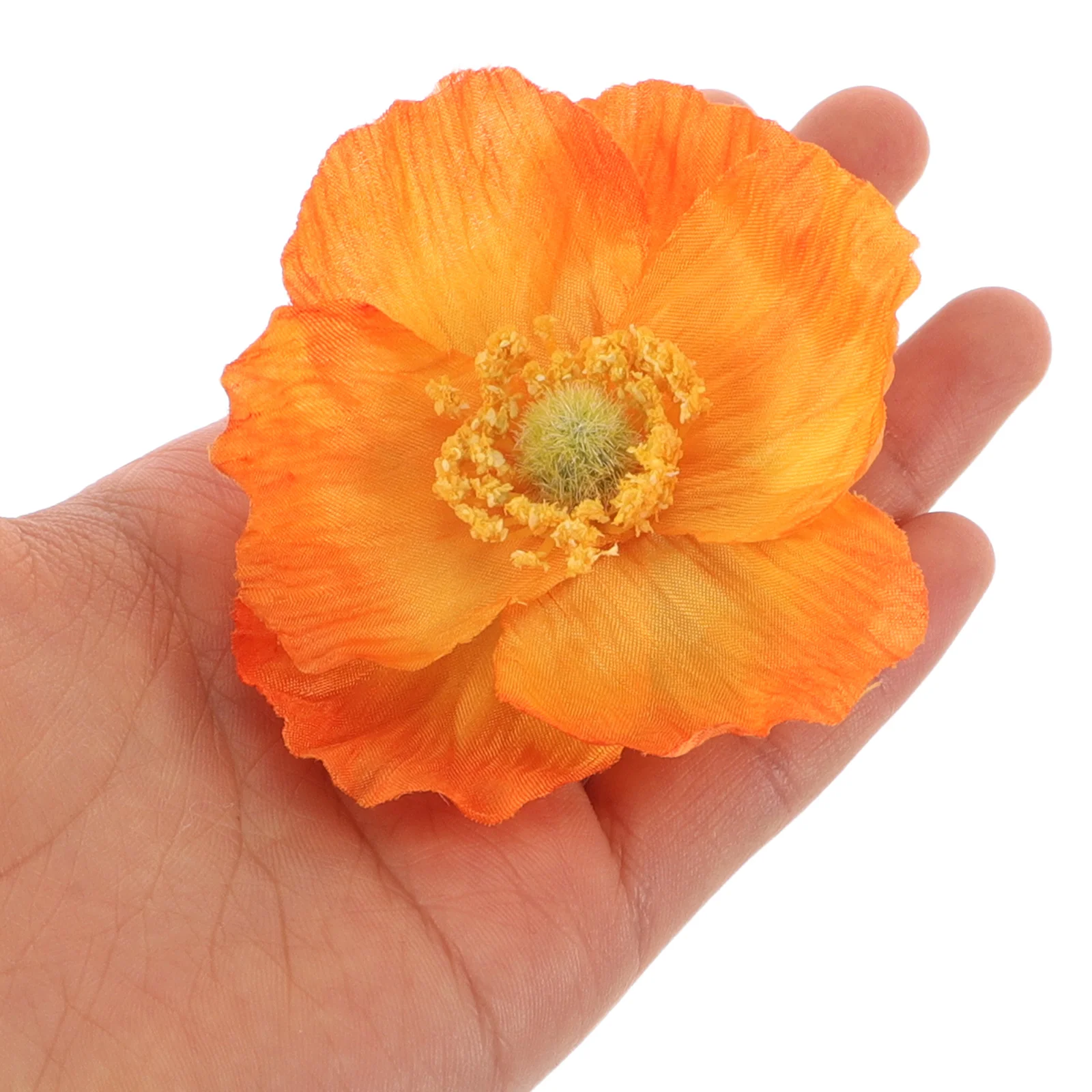 

6pcs Flower Hairpin Elegant Chinese Style Floral Barrettes Secure Clip Wedding Photoshoot Accessories Fancy Small Hair