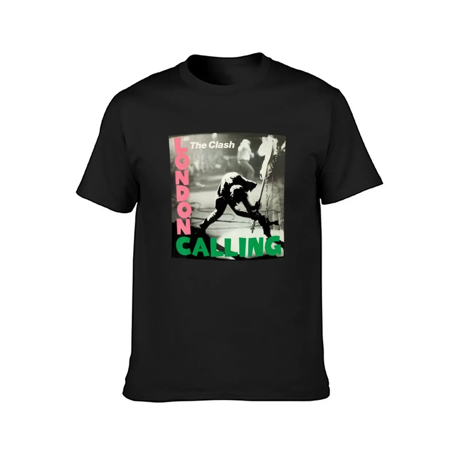 The Clásh London Calling Album Cover T-Shirt anime sports fans mens fashion