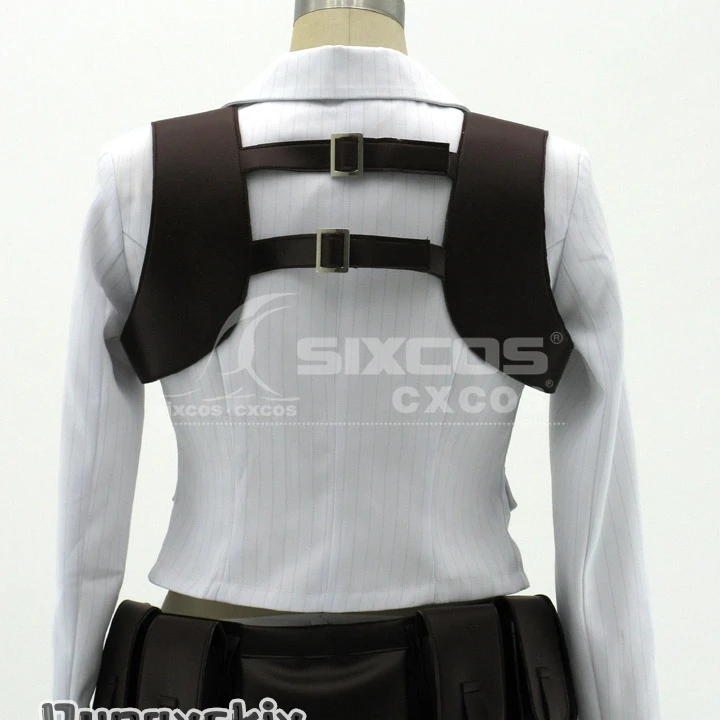 لعبة DMC 4 سيدة ماري تأثيري ازياء الصيف عادية مثير الخامس العنق قميص قطعتين مجموعات الزي سيدة ماري أنيمي شعر مستعار الدعامة الدعاوى