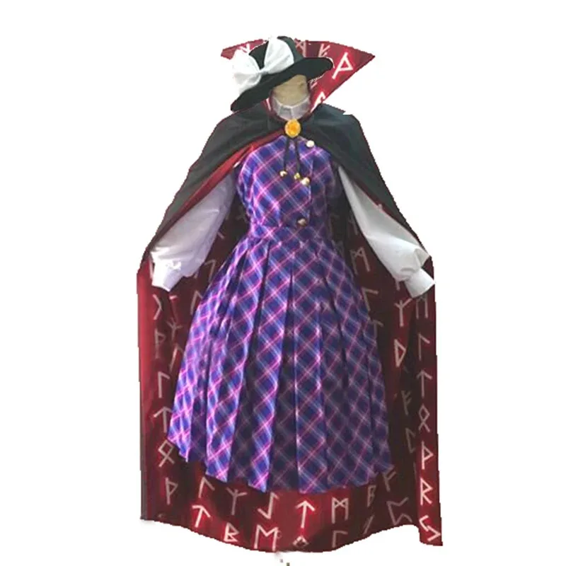 

Touhou Project Urban Legend in Limbo Usami Sumireko Cosplay Costume with hat Uniform Halloween Christmas Anime Game