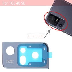 For TCL 40 SE Back Rear Camera Lens Glass Lens With Adhesive Sticker Replacement Part