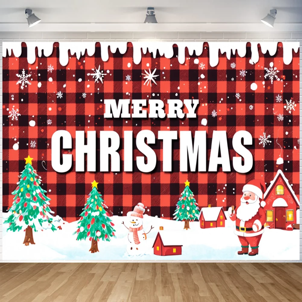 Photography Of The Year 2025 - Classic Red Merry Christmas Home Decoration