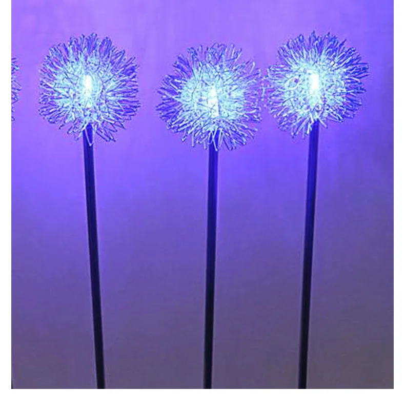 LED Solar Light Outdoor Dandelion Lights Garden Decoration Lamp Garden Lawn Landscape Fairy Lamp Solar Powered Lights