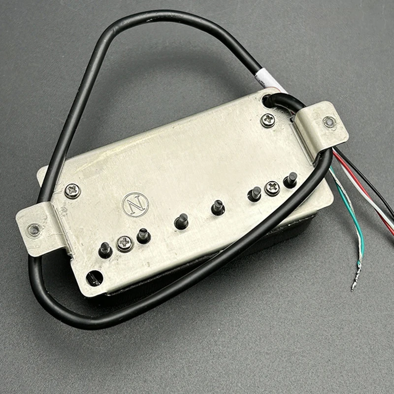 1pc Alnico 2 Gitarre Humbucker Pickup Doppels pule Pickup 4-Drähte Spule Spalt klinge und einstellbare Sechs kant schraube 7-8k