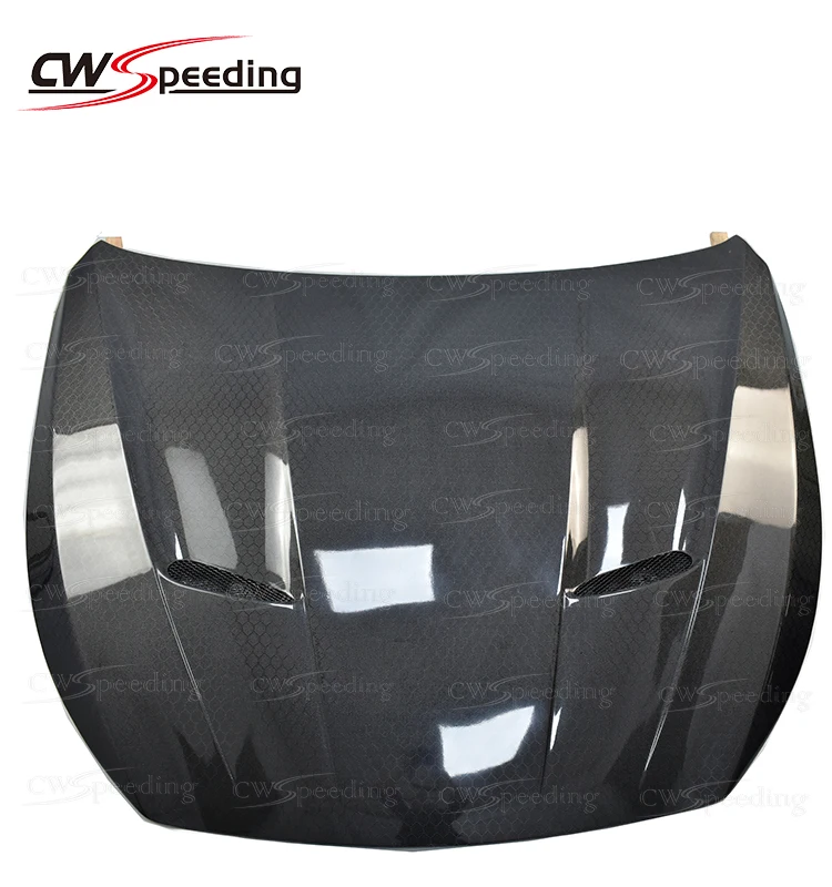 

CWS-C STYLE HONEYCOMB CARBON FIBER ENGINE HOOD BONNET for INFINITI Q50