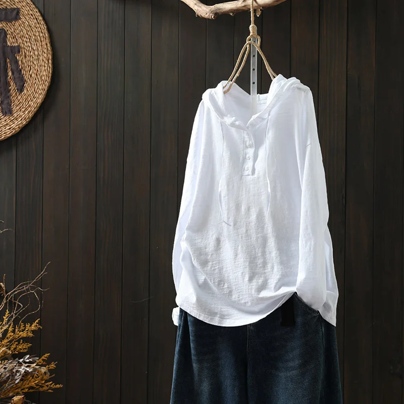 

plus Size 300 Pou Color Bamboo Cotton Long Sve T-irt Women's Spring Loose Base Layer Top Korean Sle Casual Wear