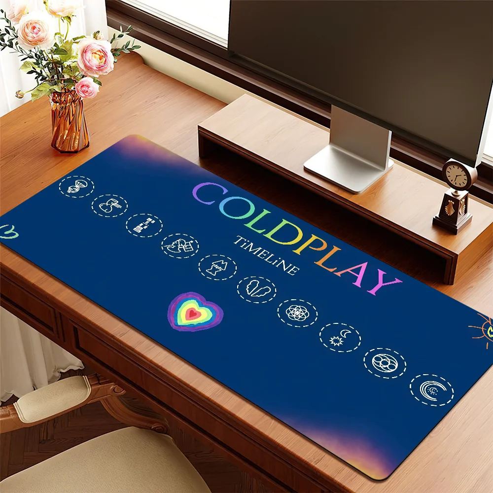 C-coldplay singer Mouse Pad Non-slip Thickened MousePad Writing Lockedge Office Student Gaming Cushion Large