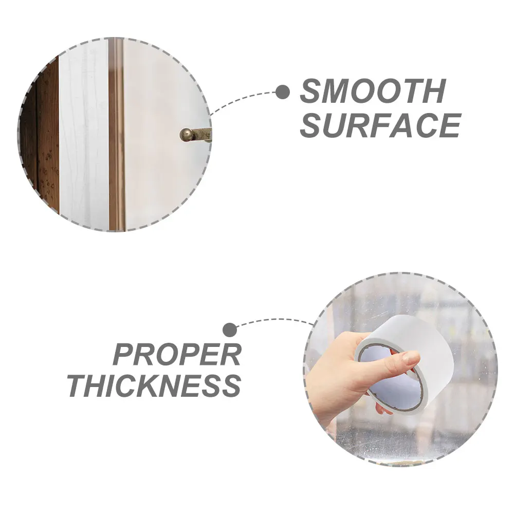 

5 Rolls Windproof Window Sealing Tape Strong Adhesion Weatherproof Door Gap Tape for Home Office Window Draft Proof