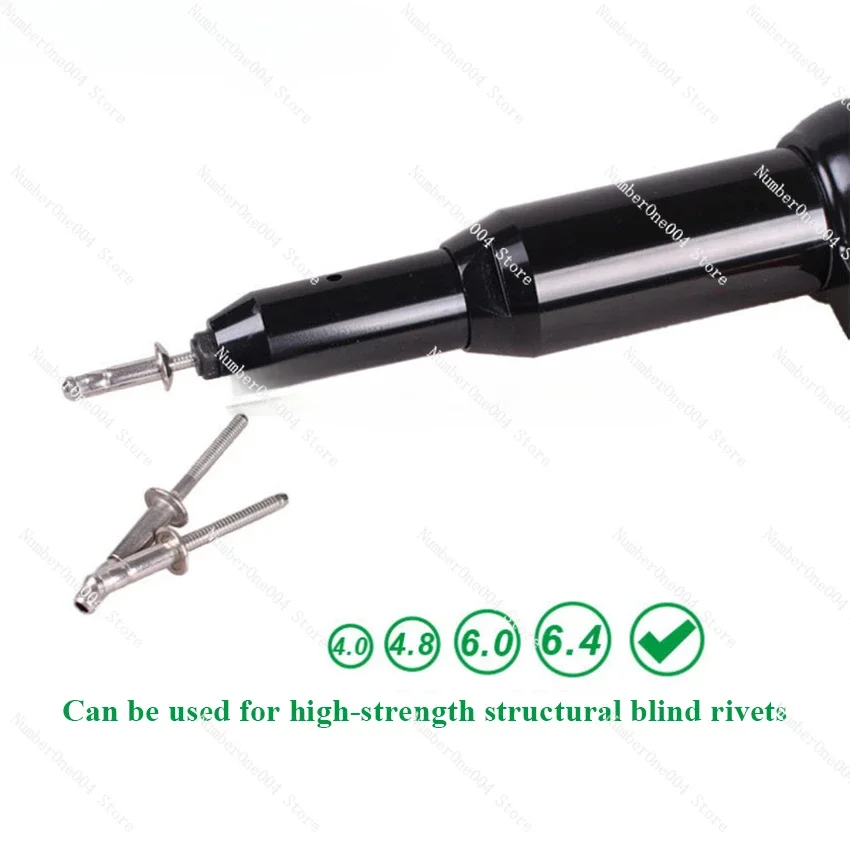 Applicable to tool electrical blind riveter power tool 220V/600W TAC700 Up to 6.4mm heavy duty electric rivet gun riveting