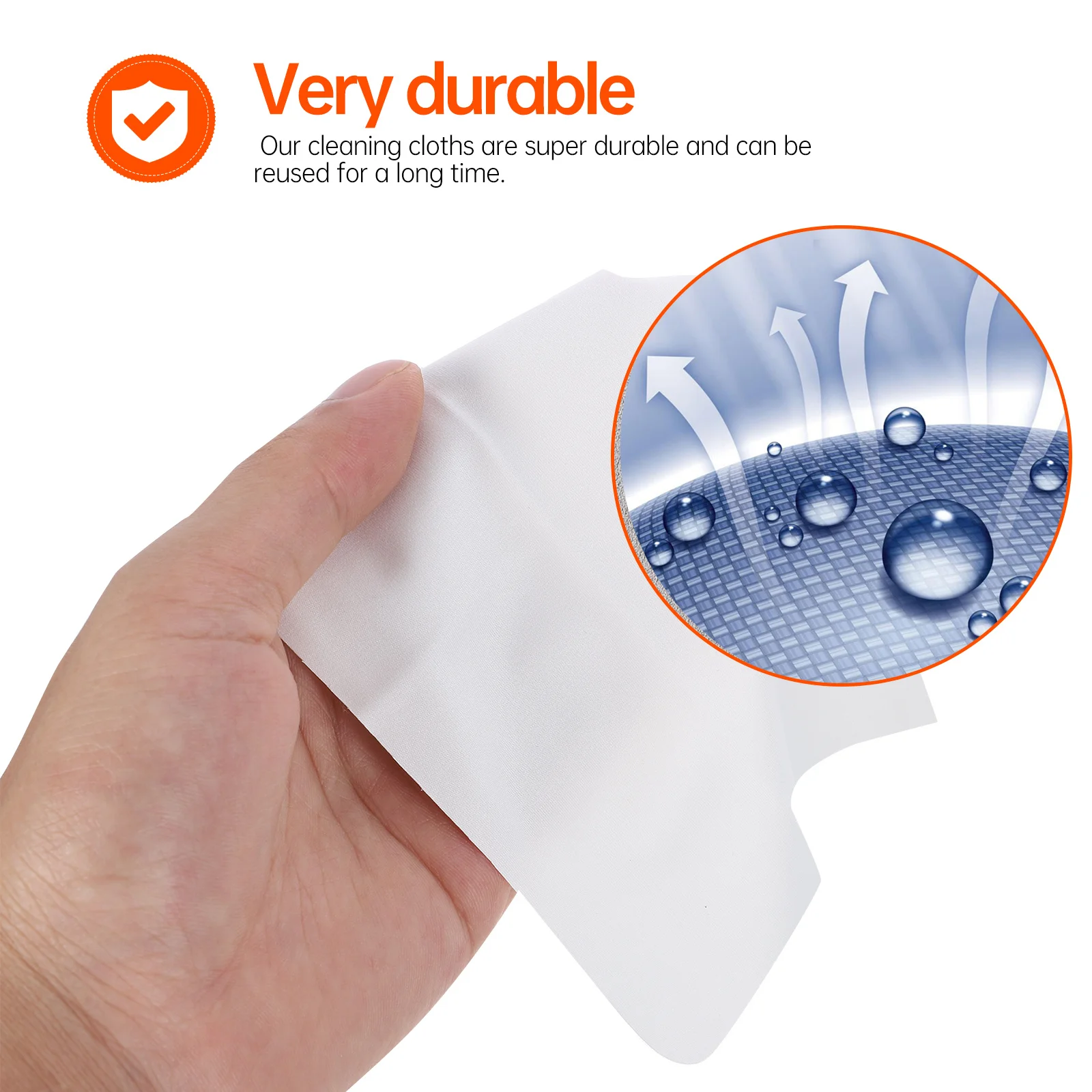 

8Pcs Eyeglass Cleaning Cloth Scratch-Free Fine Fiber Reusable Streak-Free Wiping Cloth for Glasses Camera Lens Screen Smartphone
