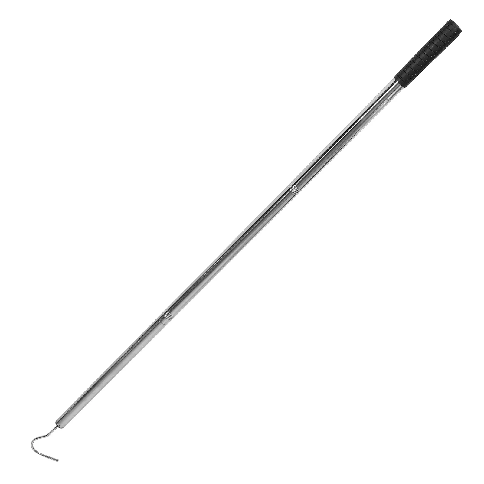 Cabides escada puxar haste gancho extensão escada telhado ganchos sótão pull-down emenda prata para sistema