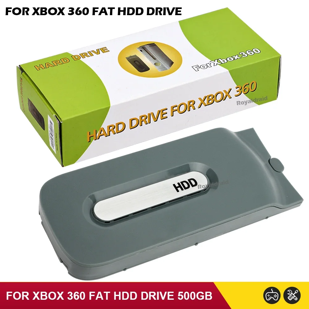 NEW 500GB HDD Harddisk 500GB Hard Drive Disk For Xbox 360 Fat Game Console Internal For XBOX 360 Fat Juegos Consola Dropshipping