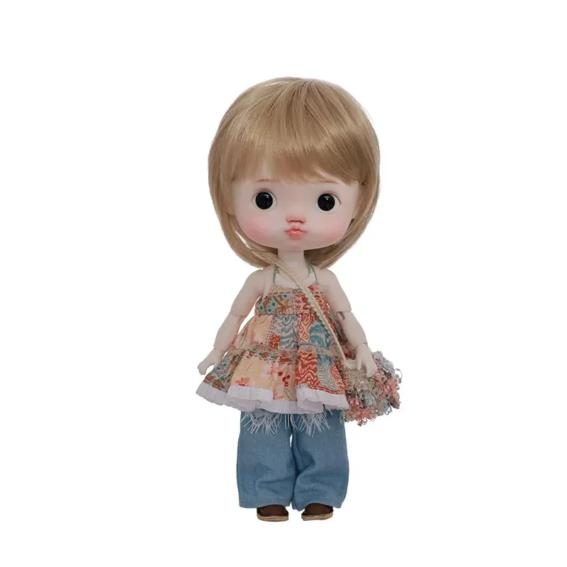 ShugaFairy Zhuzhubao 1/6 Bjd Doll Big Head Baby Pout Face Cute  Double Eyelids High Quality Ball Jointed Dolls