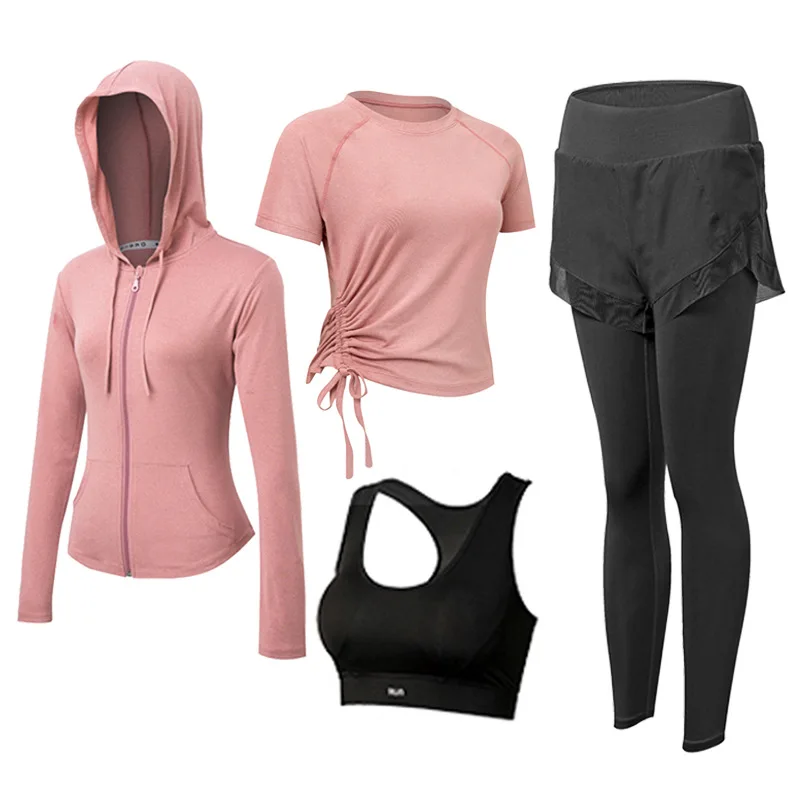 Quick Dry Women Yoga set coulisse Fitness Gym Pants set Workout Running Sportswear tute abbigliamento