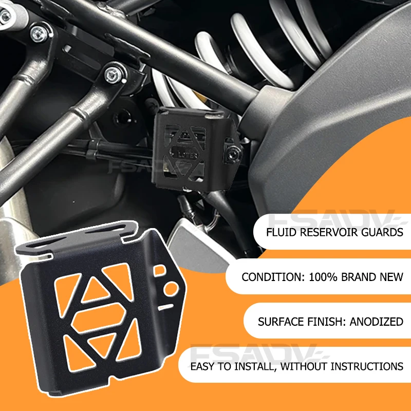 دراجة نارية الخلفية سائل الفرامل خزان غطاء حماية ل CFMOTO CF700MT CF 700MT 700 MT MT700 2024 2025 #2