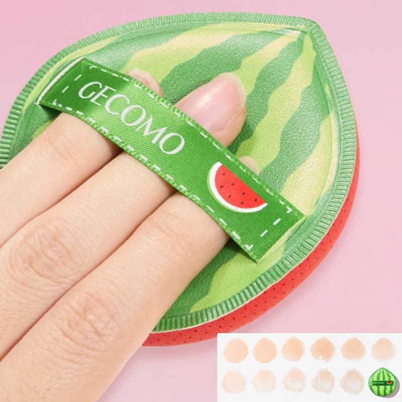 1Pc Thicken Cotton Candy Cosmetic Puff Super Soft Sponge Air Cushion Powder Puffs Foundation Concealer Dry And Wet Makeup Beauty