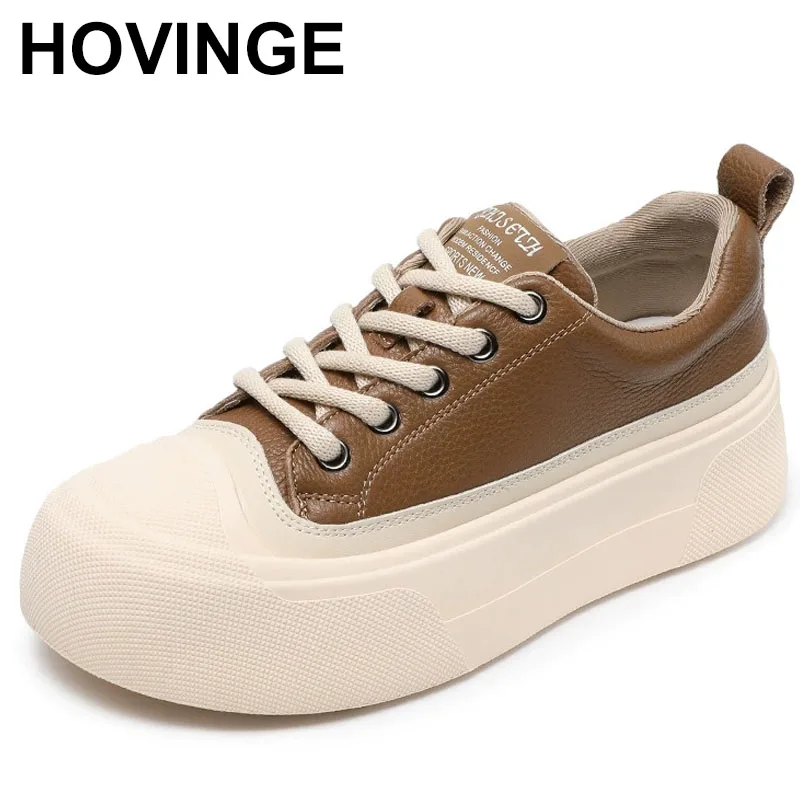 

Thi Biscuit oes Genuine Top Layer Cowhide Sports Flat oes Low Heel round Toe Rubber Outsole Deep white shoes