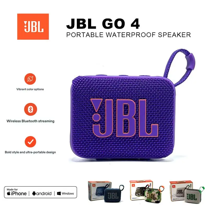 Оригинальный портативный динамик JBL GO 4