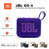 Original JBL GO 4 Portable Speaker Wireless Bluetooth Speakers Waterproof Speaker Outdoor Bass Party Speaker JBL GO4