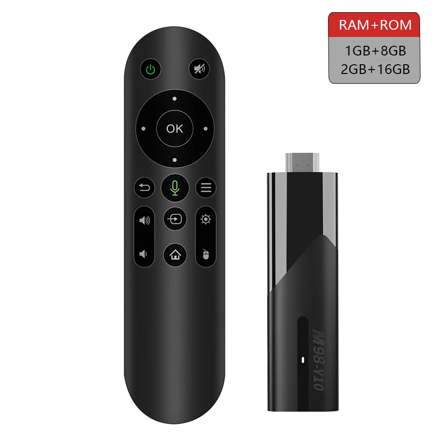 Android TV Box M98-Y10 ATV Smart Android 13 TV Stick H618 2.4G 5G