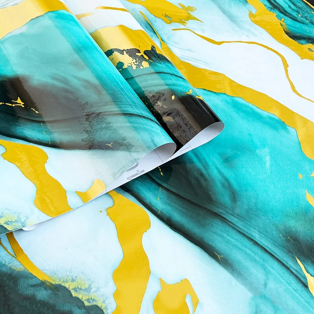 

Зеленые самоклеящиеся обои под мрамор, водонепроницаемые, устойчивые к царапинам, съемные, из ПВХ-винила, для кухни и ванной комнаты