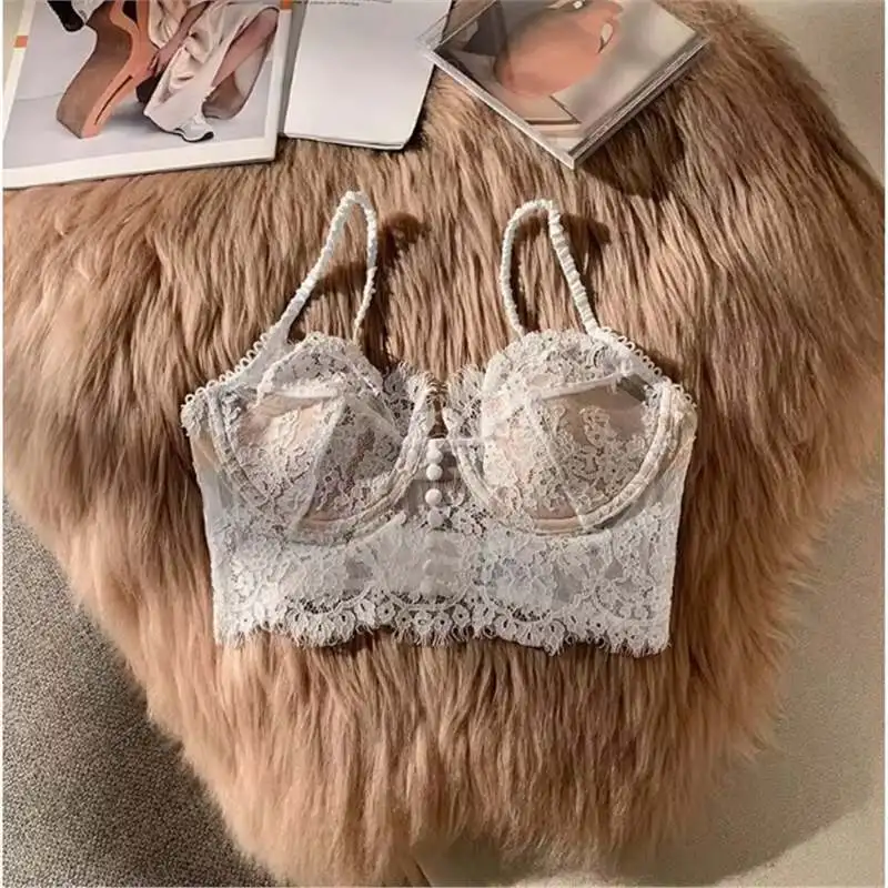 Women's Deep U Back Lace Minimizer Bra
