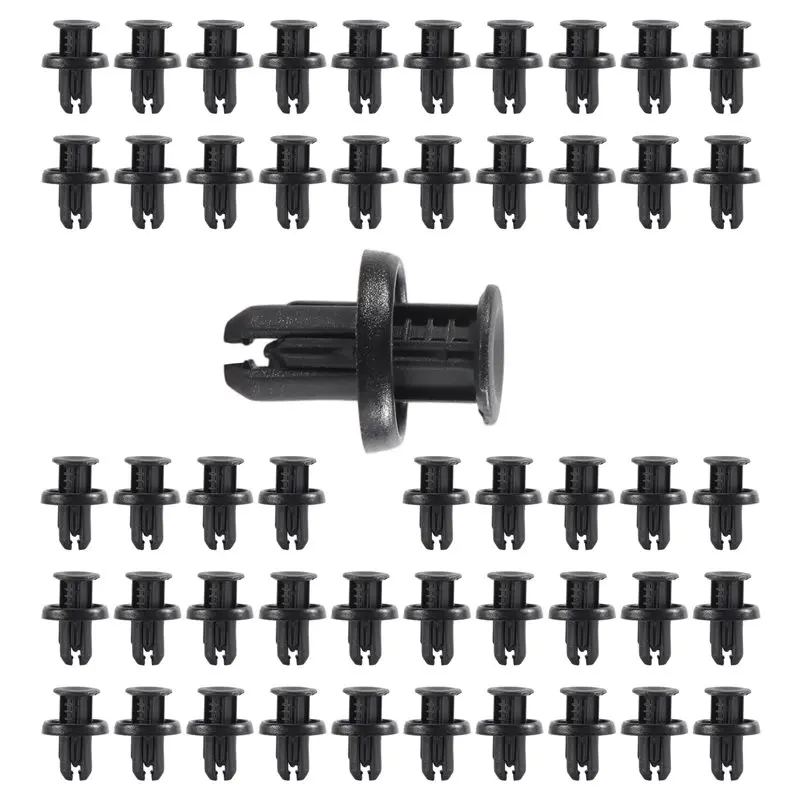 

DT42-100Pcs Clips 91505-TM8-003 91505TM8003 Panel Retainer Fastener Kit Auto Plastic Clip Replacement Spare Parts Accessories