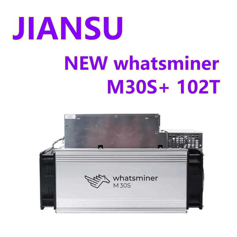 

НОВЫЙ Bitcoin Miner MicroBT WhatsMiner M30S + 102T±10% Asic Miner с блоком питания Алгоритм майнинга биткойнов BTC Криптомашина